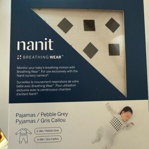 Nanit Breathing Wear Kids Pajamas - Pebble Grey
